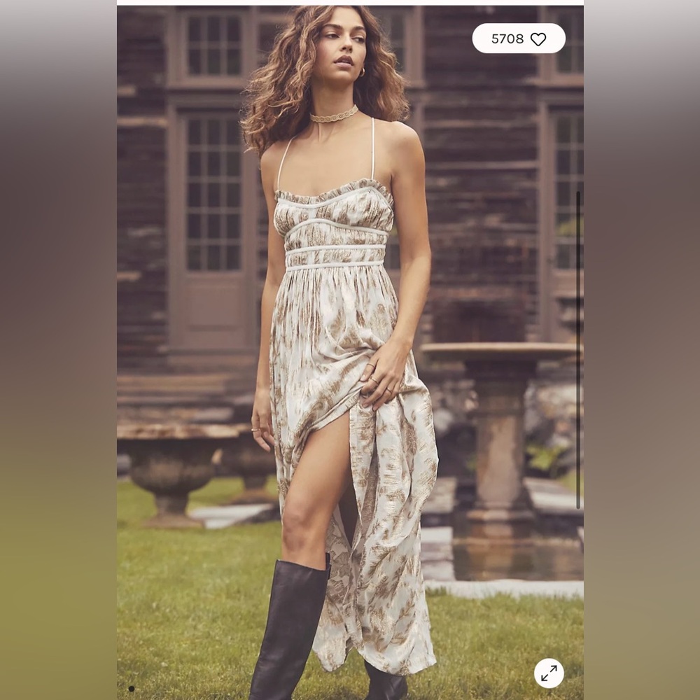 Free people Charlie bustier dress